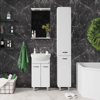 Зеркало с подсветкой Onika Коралл 204501 45см белый